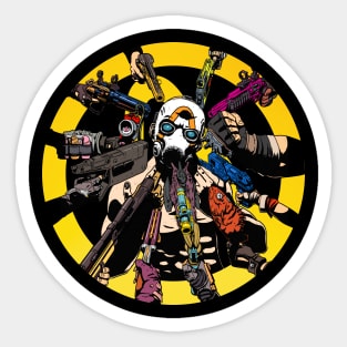 Psycho Wick Sticker